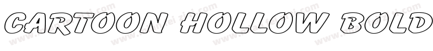Cartoon Hollow Bold字体转换